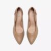 Womens Kepley Cora Warm Beige Leather Pumps