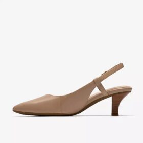 Womens Kepley Lane Beige Leather Pumps Womens Kepley Lane Beige Leather Pumps