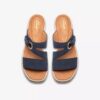 Womens Kidiki Cove Navy Nubuck Wedges
