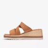 Womens Kidiki Cove Tan Nubuck Wedges