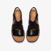 Womens Kidiki Sun Black Combination Wedges Womens Kidiki Sun Black Combination Wedges