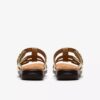 Womens Kitly Pearl Champagne Leather Flat Sandals Womens Kitly Pearl Champagne Leather Flat Sandals