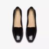 Womens Krystine Lily Black Patent Slip-Ons