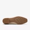 Womens Krystine Lily Cream Leather Loafer