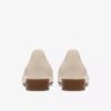 Womens Krystine Lily Cream Leather Loafer