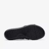 Womens Laurieann Ivy Black Leather Flat Sandals Womens Laurieann Ivy Black Leather Flat Sandals
