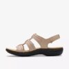 Womens Laurieann Ivy Sand Leather Flat Sandals Womens Laurieann Ivy Sand Leather Flat Sandals