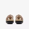 Womens Laurieann Ivy Sand Leather Flat Sandals Womens Laurieann Ivy Sand Leather Flat Sandals