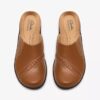 Womens Laurieann Lux Tan Leather Clogs & Mules Womens Laurieann Lux Tan Leather Clogs & Mules