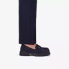 Womens Lauryl Step Navy Suede Loafers Womens Lauryl Step Navy Suede Loafers