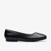 Womens Livia Lily Black Leather Pumps Us