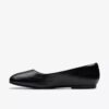Womens Livia Lily Black Leather Pumps Us