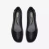 Womens Livia Lily Black Leather Pumps Us