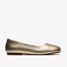 Womens Livia Lily Soft Gold Ballet Flats
