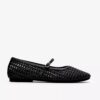 Womens Livia Sky Black Weave Bar Shoes