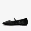 Womens Livia Sky Black Weave Bar Shoes