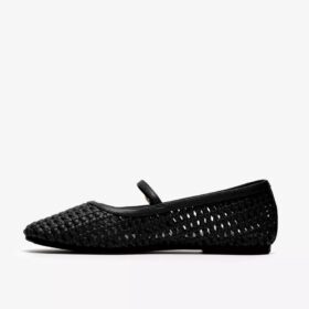 Womens Livia Sky Black Weave Bar Shoes Womens Livia Sky Black Weave Bar Shoes