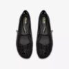 Womens Livia Sky Black Weave Bar Shoes