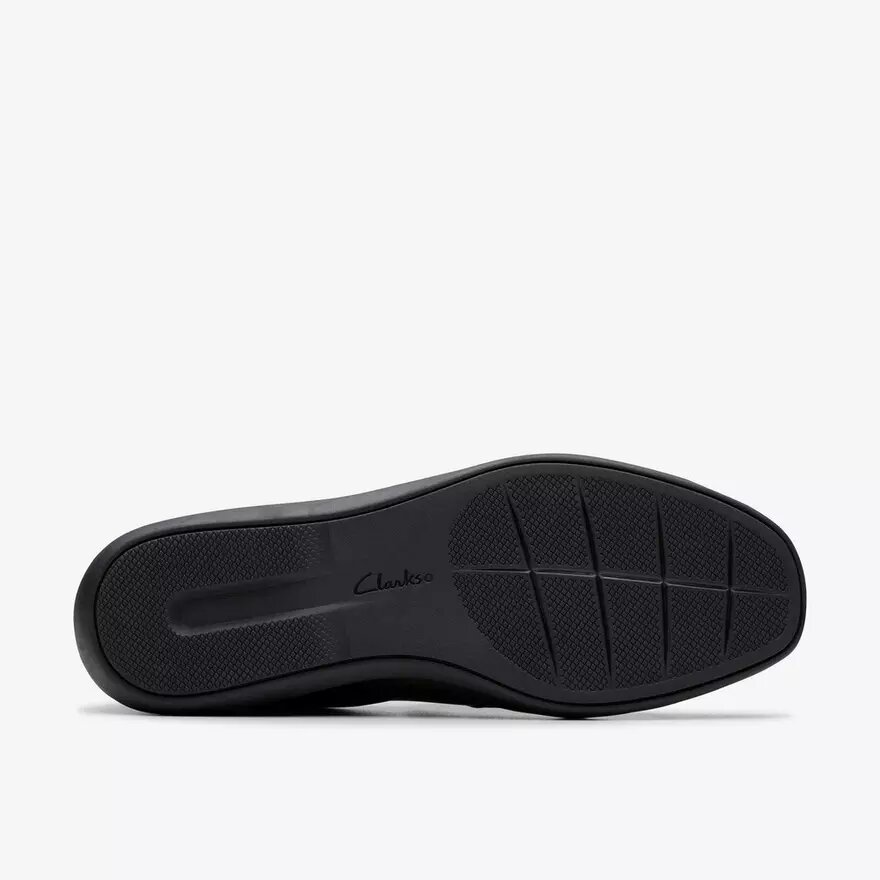 Womens Lynell Slip Black Leather Slip-Ons Womens Lynell Slip Black Leather Slip-Ons