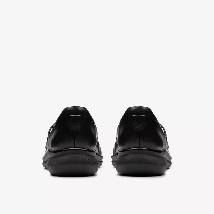 Womens Lynell Slip Black Leather Slip-Ons Womens Lynell Slip Black Leather Slip-Ons