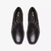 Womens Lynell Slip Black Leather Slip-Ons Womens Lynell Slip Black Leather Slip-Ons