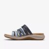 Womens Maelynn Abby Blue Combination Flat Sandals Womens Maelynn Abby Blue Combination Flat Sandals