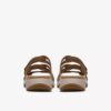 Womens Maelynn Abby Tan Leather Flat Sandals Womens Maelynn Abby Tan Leather Flat Sandals