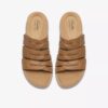 Womens Maelynn Abby Tan Leather Flat Sandals Womens Maelynn Abby Tan Leather Flat Sandals