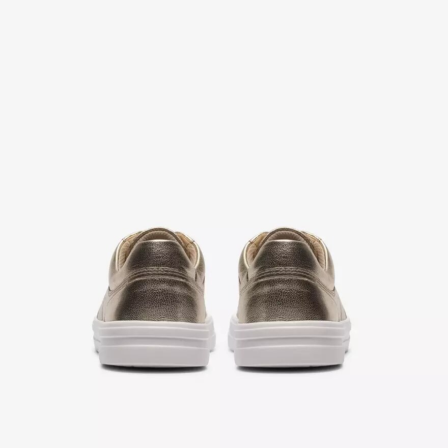 Womens Makea Court Soft Gold Sneakers Womens Makea Court Soft Gold Sneakers