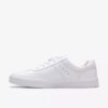 Womens Makea Court White Leather Sneakers Womens Makea Court White Leather Sneakers