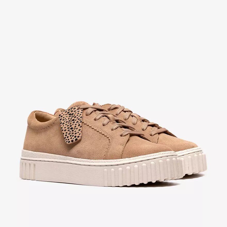 Womens Mayhill Walk Beige Suede Sneakers Womens Mayhill Walk Beige Suede Sneakers