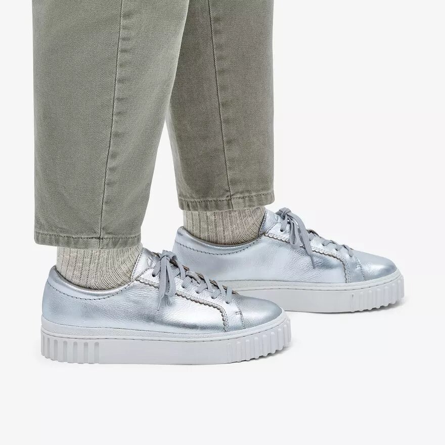 Womens Mayhill Walk Silver Metallic Sneaker Us Womens Mayhill Walk Silver Metallic Sneaker Us
