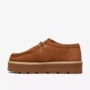 Womens Meare Walla Mid Tan Suede Wallabees Womens Meare Walla Mid Tan Suede Wallabees