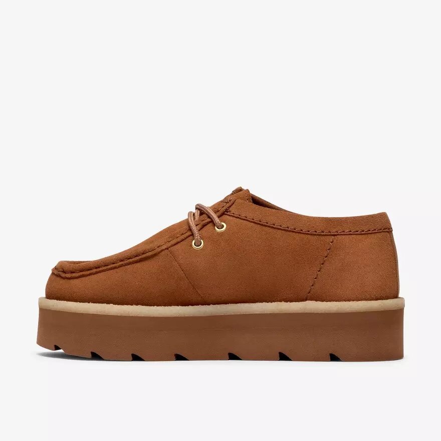 Womens Meare Walla Mid Tan Suede Wallabees Womens Meare Walla Mid Tan Suede Wallabees