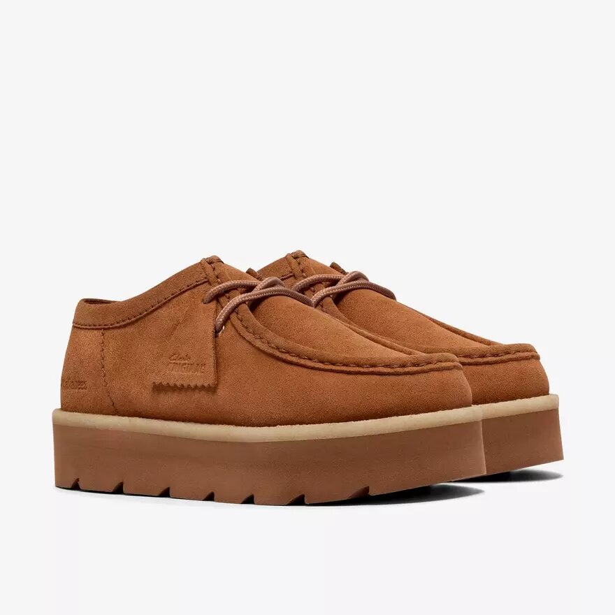 Womens Meare Walla Mid Tan Suede Wallabees Womens Meare Walla Mid Tan Suede Wallabees