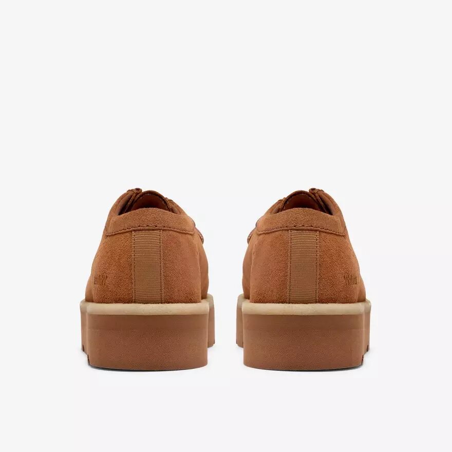 Womens Meare Walla Mid Tan Suede Wallabees Womens Meare Walla Mid Tan Suede Wallabees