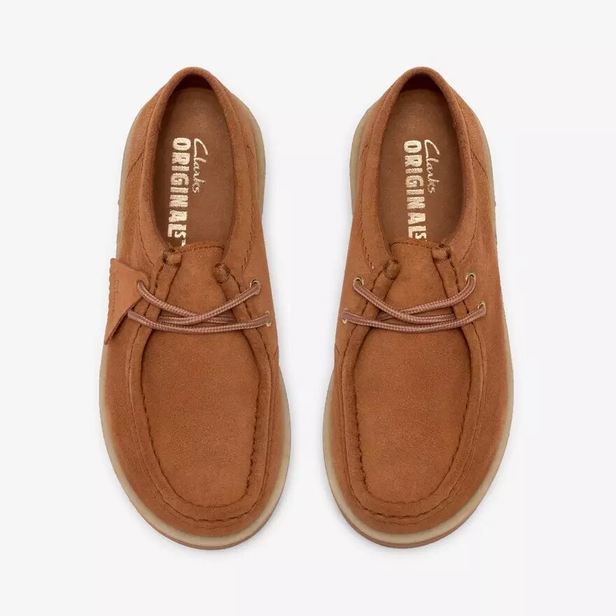 Womens Meare Walla Mid Tan Suede Wallabees Womens Meare Walla Mid Tan Suede Wallabees