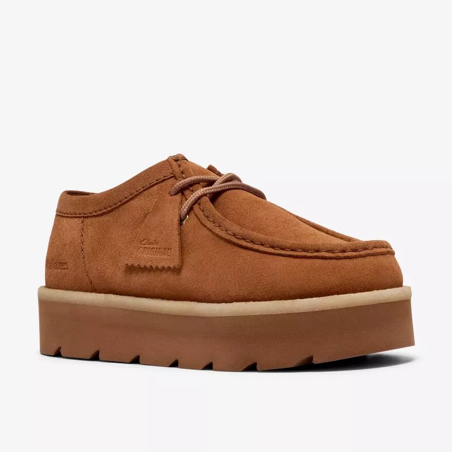 Womens Meare Walla Mid Tan Suede Wallabees Womens Meare Walla Mid Tan Suede Wallabees