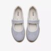 Womens Meridor Jane Light Blue Suede Mary Janes Womens Meridor Jane Light Blue Suede Mary Janes
