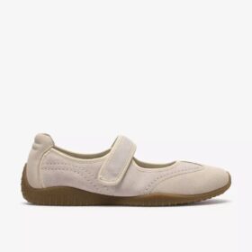 Womens Meridor Jane off White Suede Mary Janes Womens Meridor Jane off White Suede Mary Janes