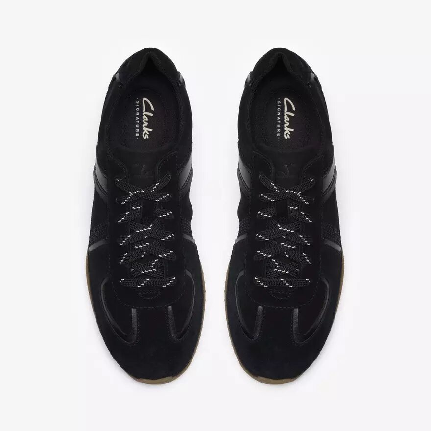 Womens Meridor Lo Black Suede Sneakers Womens Meridor Lo Black Suede Sneakers