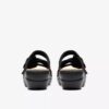 Womens Merliah2 Cove Black Leather Wedges