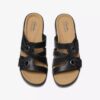 Womens Merliah2 Cove Black Leather Wedges