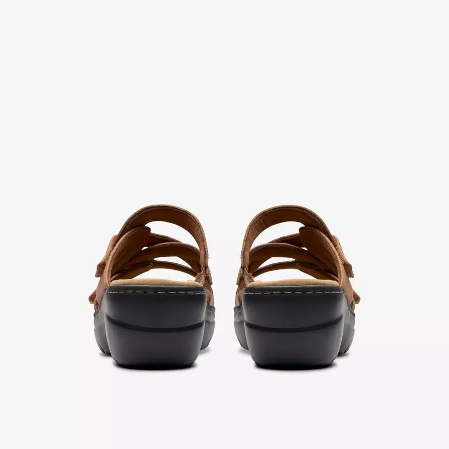 Womens Merliah2 Cove Tan Leather Wedges Womens Merliah2 Cove Tan Leather Wedges