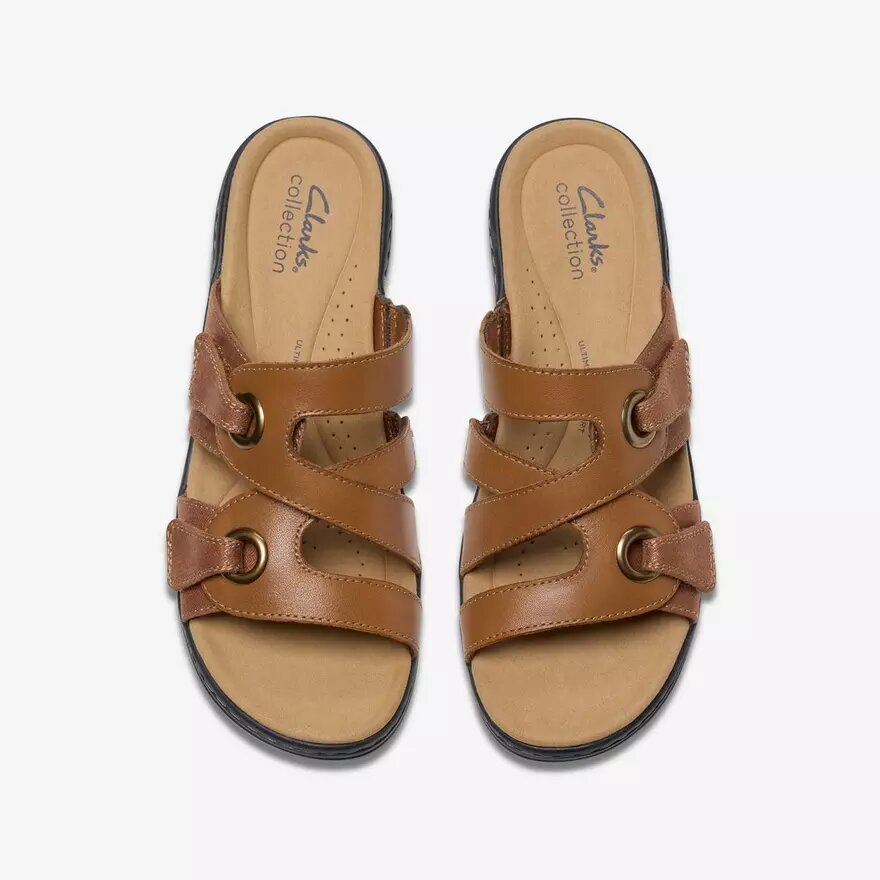 Womens Merliah2 Cove Tan Leather Wedges Womens Merliah2 Cove Tan Leather Wedges