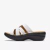 Womens Merliah2 Cove White Leather Wedges Womens Merliah2 Cove White Leather Wedges