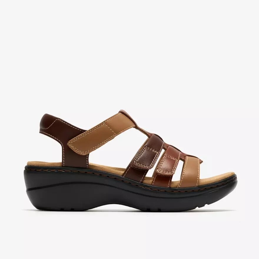 Womens Merliah2 Ruby Tan Combination Wedges Womens Merliah2 Ruby Tan Combination Wedges