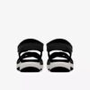 Womens Mira Shore Black Strappy Sandals