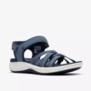 Womens Mira Shore Navy Strappy Sandals