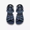 Womens Mira Shore Navy Strappy Sandals